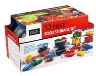 WorldWide Sales Online 52pc Plastic Food Storage Container Set